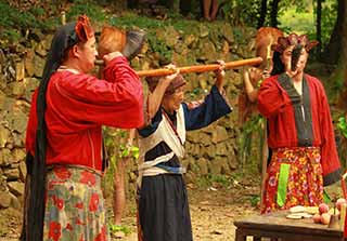 省級非物質(zhì)文化遺產(chǎn)：瑤族祭祀舞蹈棕包腦