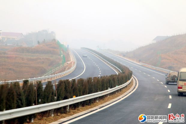 邵坪高速通車。（資料圖）