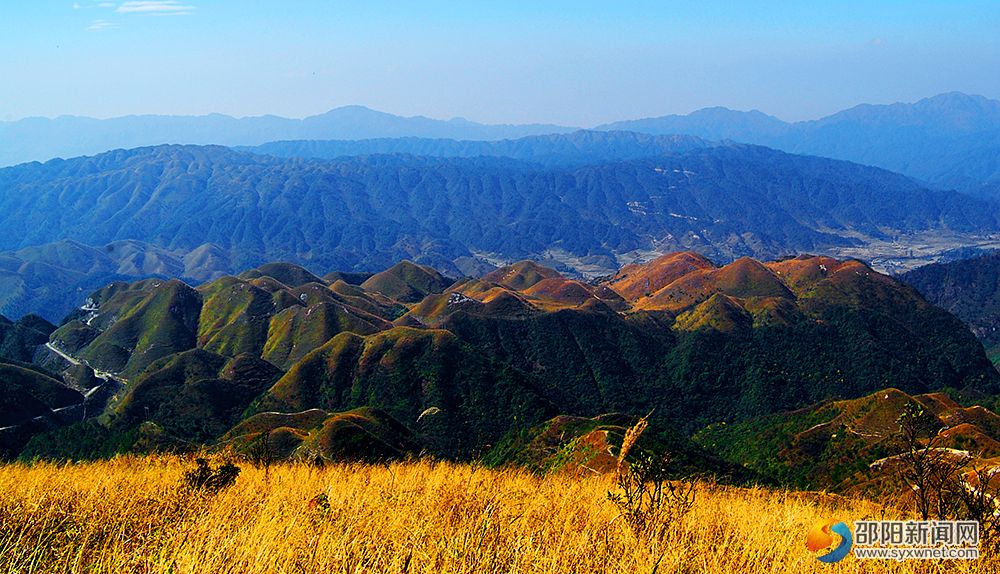 無邊無際--南山頂遠眺