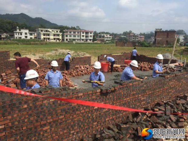 隆回縣高平鎮(zhèn)重磅突擊國(guó)慶期間非法建房行為