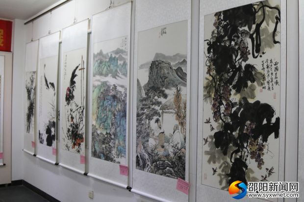 現(xiàn)場部分展出作品