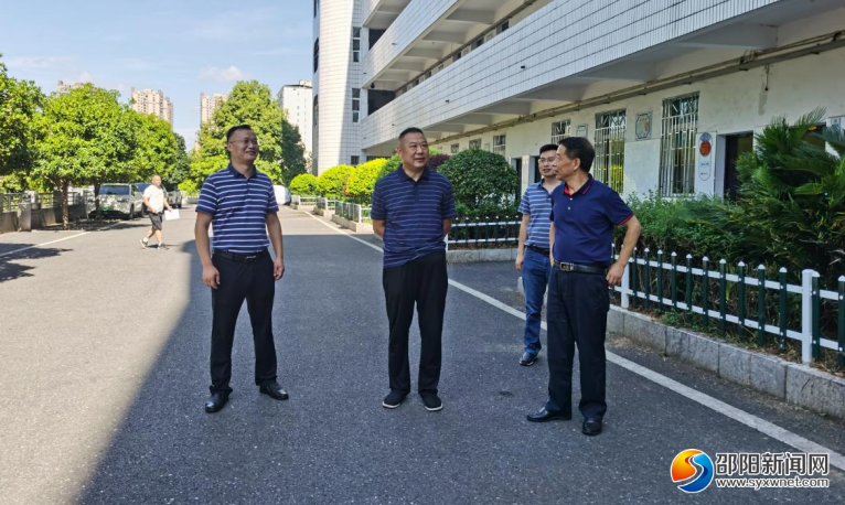 邵阳市教育局创文工作督导组对十中开展督查指导_邵阳头条网