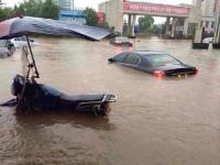 邵東暴雨 工業(yè)品市場等地被淹