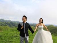 一路山歌上南山——南山新人絕美草原婚紗照