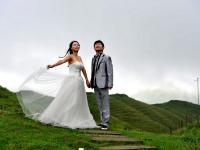 一路山歌上南山——南山新人絕美草原婚紗照