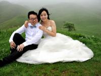 一路山歌上南山——南山新人絕美草原婚紗照