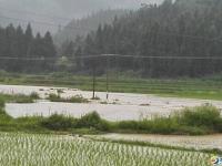 隆回橫板橋鎮(zhèn)遭暴雨襲擊 街道田間部分被淹