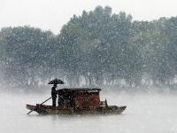 杭州初雪 西湖現(xiàn)“獨(dú)釣寒江雪”美景