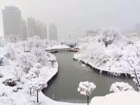 青海多地降雪 省會(huì)西寧出現(xiàn)暴雪