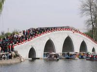 北京賞花客流