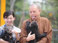 延參法師動物園當(dāng)保姆 萌態(tài)十足