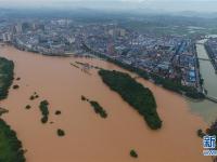 強(qiáng)降雨襲擊湖南 河流超警戒水位