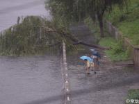 北京暴雨天現(xiàn)