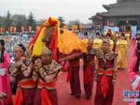  山西洪洞大槐樹(shù)舉行萬(wàn)人尋根祭祖大典