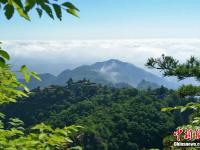  “道源圣地”崆峒山夏日云海煙波浩渺