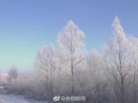 中國最冷小鎮(zhèn)氣溫跌破-33℃ 冰雪美景仿若童話