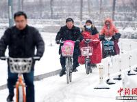  山西迎入冬首場降雪