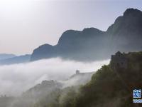  雨后黃崖關長城云海壯美