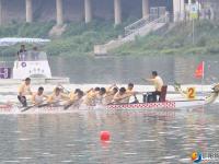 省运会成年组龙舟100米直道赛
