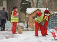  青海立冬降暴雪 民眾出行受影響