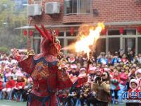  重慶北碚：幼兒園民俗迎新年