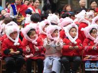  重慶北碚：幼兒園民俗迎新年