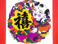 灘頭福美祥年畫(huà)作坊新版《福祿壽禧》系列年畫(huà)發(fā)售