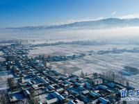  飛瞰大涼山雪景