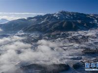  飛瞰大涼山雪景