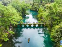 貴州荔波：綠水青山引客來
