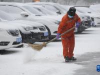 甘肅多地降雪