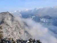 陜西漢中：龍頭山雪中仙境
