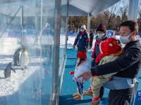 北京公園開啟冰雪游園會活動
