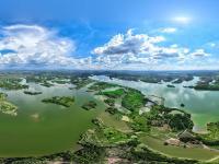 湖南桂陽：碧水藍天濕地美
