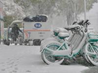 沈陽迎來大范圍降雪
