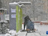 沈陽迎來大范圍降雪
