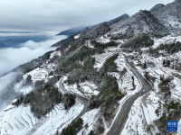 美丽中国丨重庆巫溪：雪漫群山
