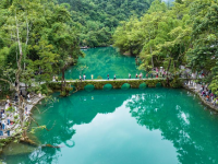 貴州荔波：初夏旅游漸升溫
