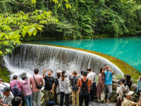 貴州荔波：初夏旅游漸升溫
