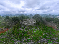 貴州興義：“消失”的山峰
