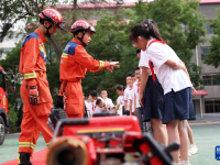 甘肅蘭州：安全教育進校園
