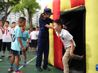 甘肅蘭州：安全教育進校園
