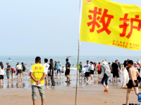 山東青島：樂在海水浴場
