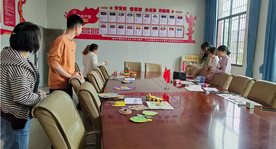 隆回县滩头镇三面九年义务制学校举办“巧手匠心 数趣无穷”数学手工制作比赛