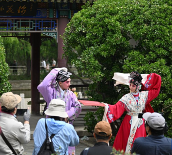天津：在百年公園邂逅一出好戲