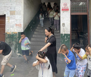 新邵縣潭溪鎮(zhèn)中心小學(xué)開(kāi)展消防疏散演練活動(dòng)