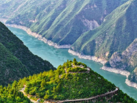 長(zhǎng)江巫峽壯美如畫
