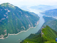 長江瞿塘峽夏日風(fēng)光
