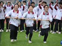 放松心情迎接高考
