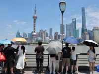 上海：告別黃梅迎高溫
